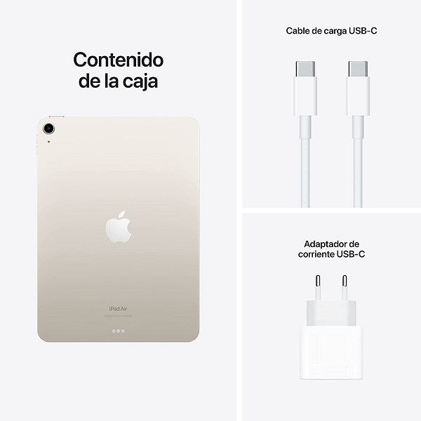 APPLE IPAD AIR 10.9" 2022 WIFI 64GB PLATA