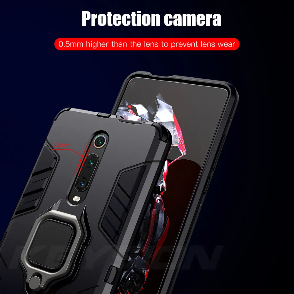 Funda a Prueba de Golpes para Redmi 9 K20 Pro Note 9S 9 Pro Max 7 7a 6 8 Pro, Xiaomi Mi 9T 9SE CC9e Mi 8 lite A2 A3 - Armor Series