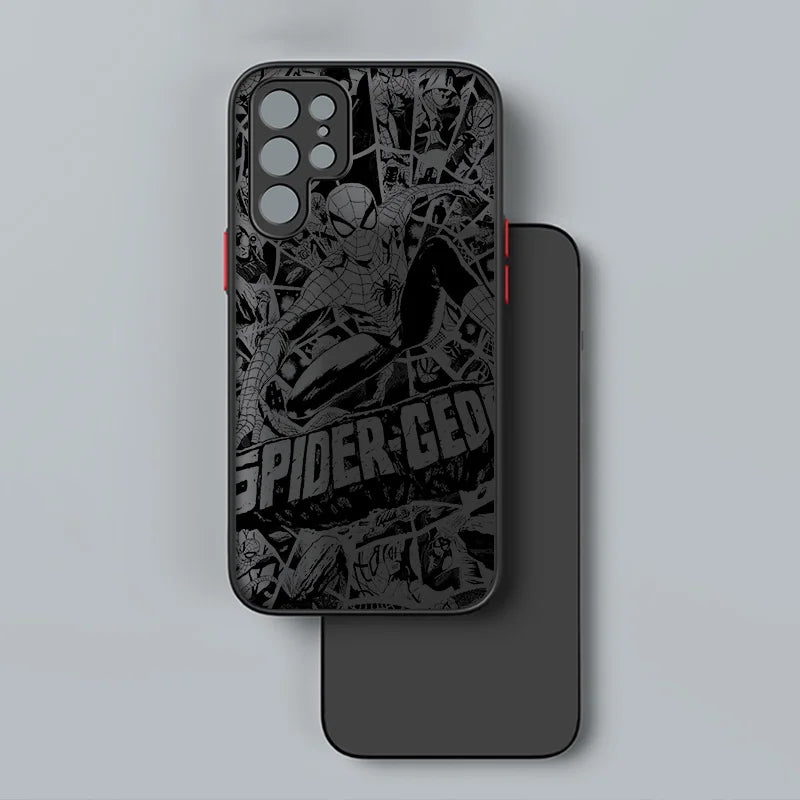 Funda Marvel Avengers Spiderman   para Samsung Galaxy