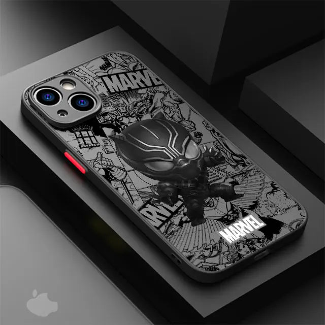 funda Marvel Comic Groot Venom para iPhone 14 Plus 13 Pro Max 11 12 Mini XR X XS 7 8 .