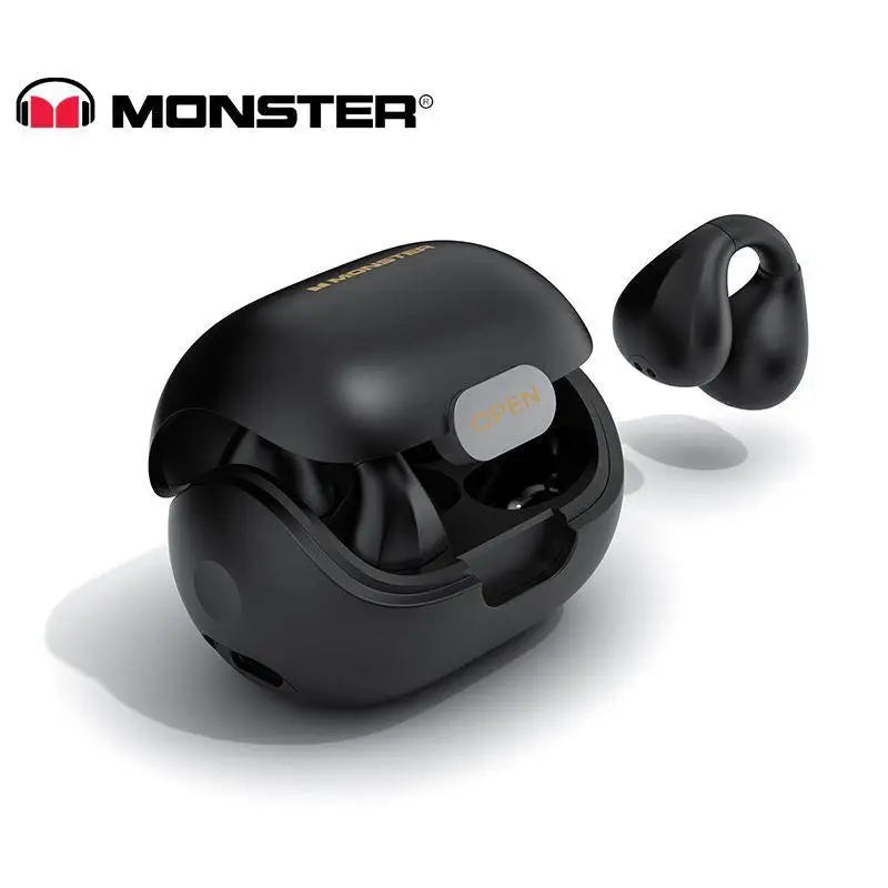 Monster-auriculares inalámbricos TWS con Bluetooth 5.3  conducción ósea, reducción de ruido, impermeables