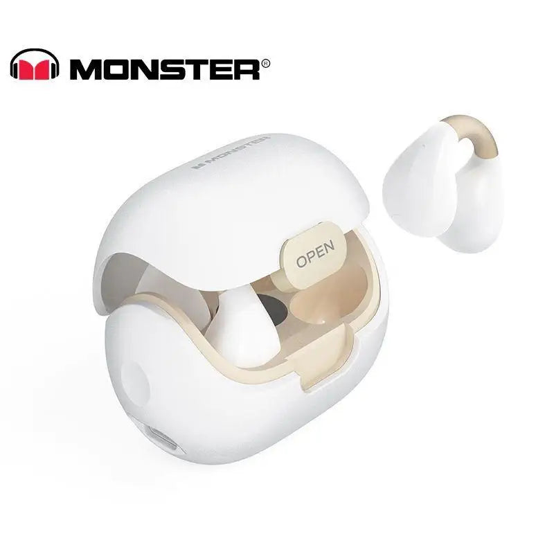 Monster-auriculares inalámbricos TWS con Bluetooth 5.3  conducción ósea, reducción de ruido, impermeables