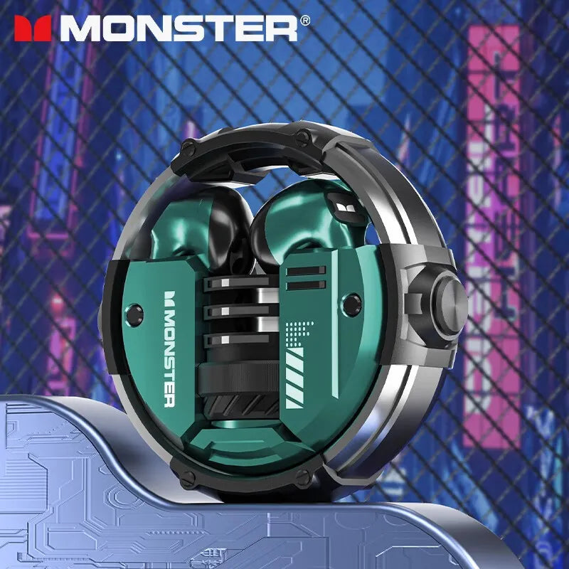 Auriculares inalámbricos Monster XKT10 con Bluetooth, impermeables con reducción de ruido y micrófono