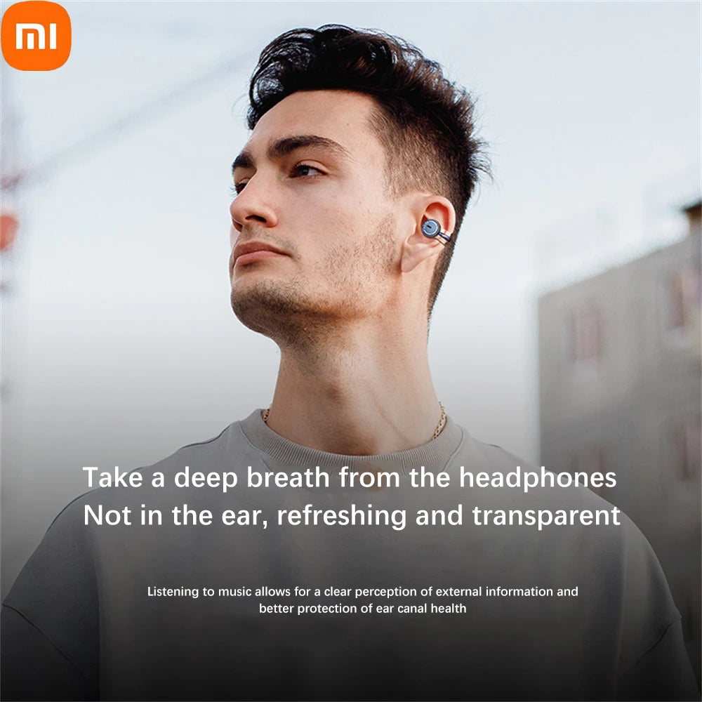 Auriculares Xiaomi con Bluetooth 5,3, audífonos TWS con micrófono, conducción ósea