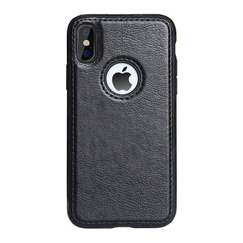 Slim PU Leather Case for iPhone