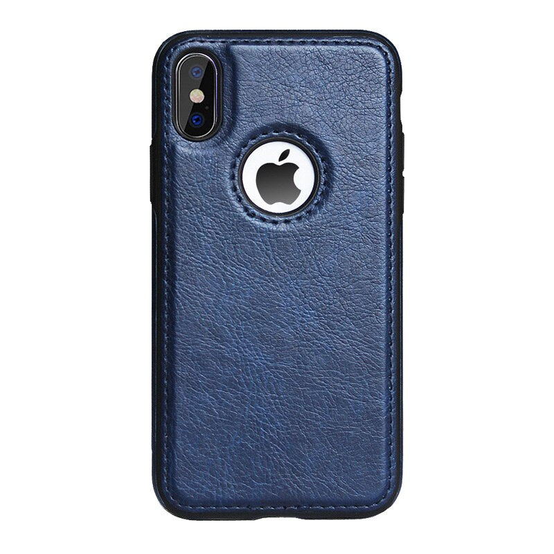 Slim PU Leather Case for iPhone