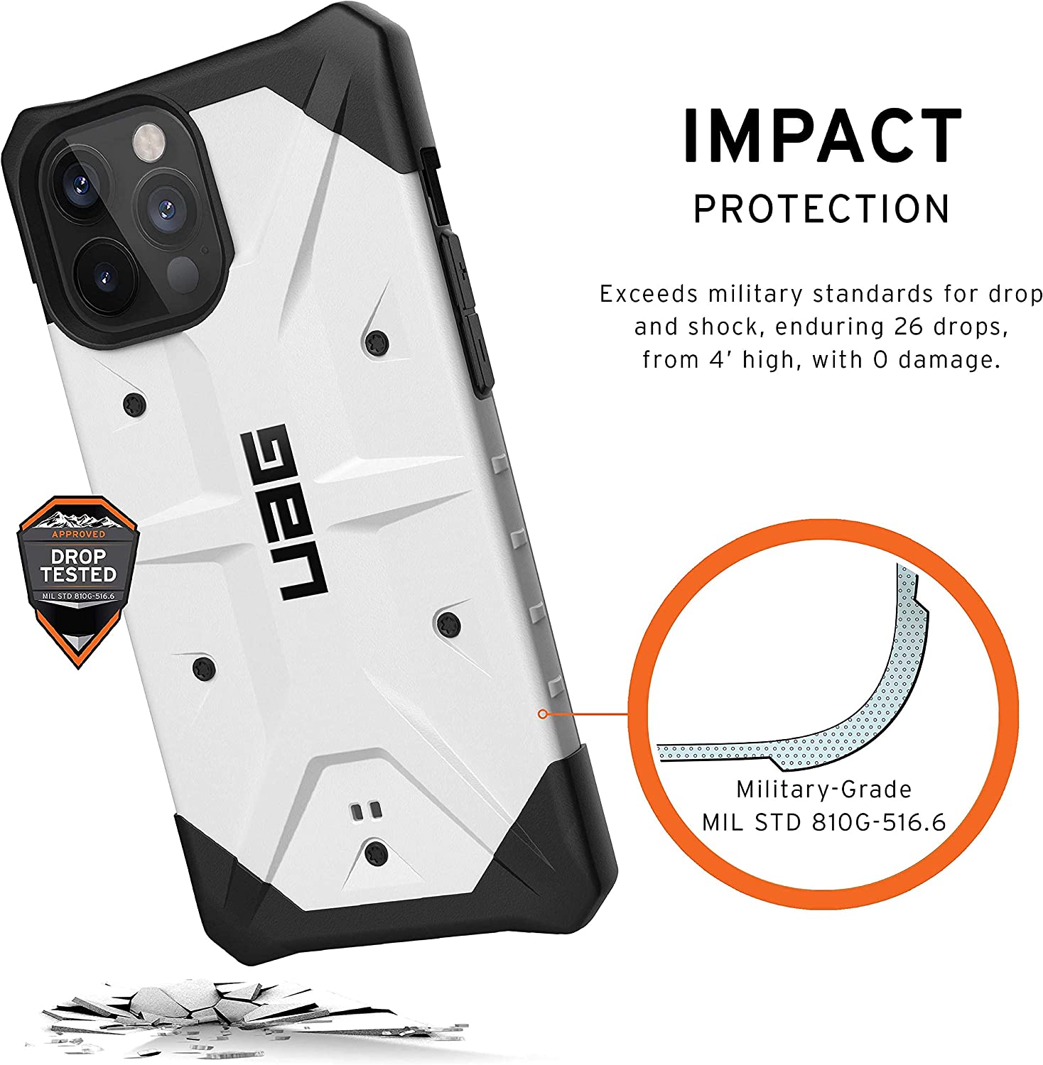 Urban Armor Gear UAG Pathfinder Funda Compatible Apple iPhone 14 / iPhone 13...